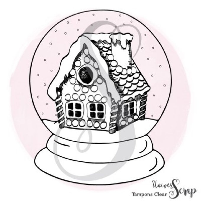 1 Tampon Clear Boule à neige