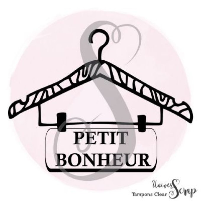 1 Tampon Clear Cintre petit Bonheur