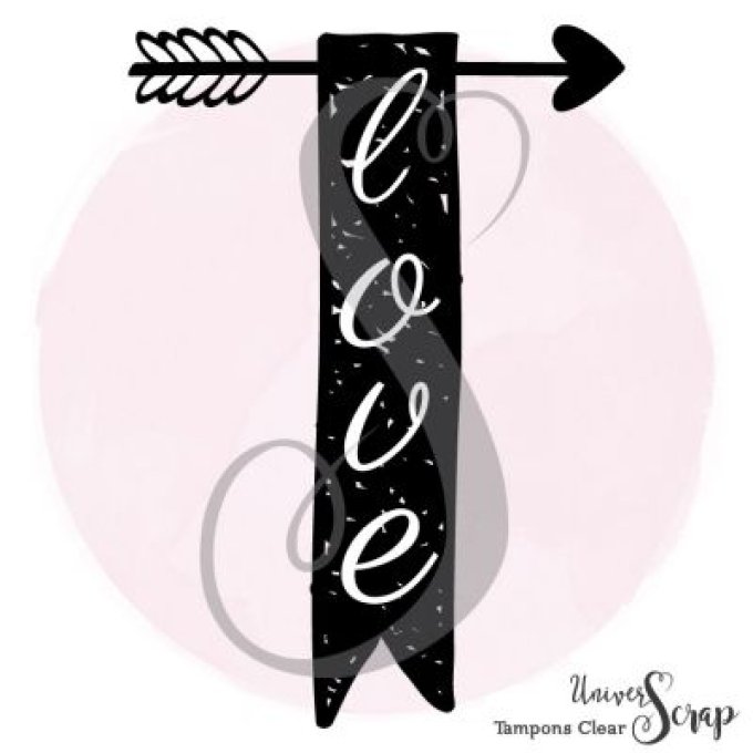 1 Tampon Clear Fanion Love