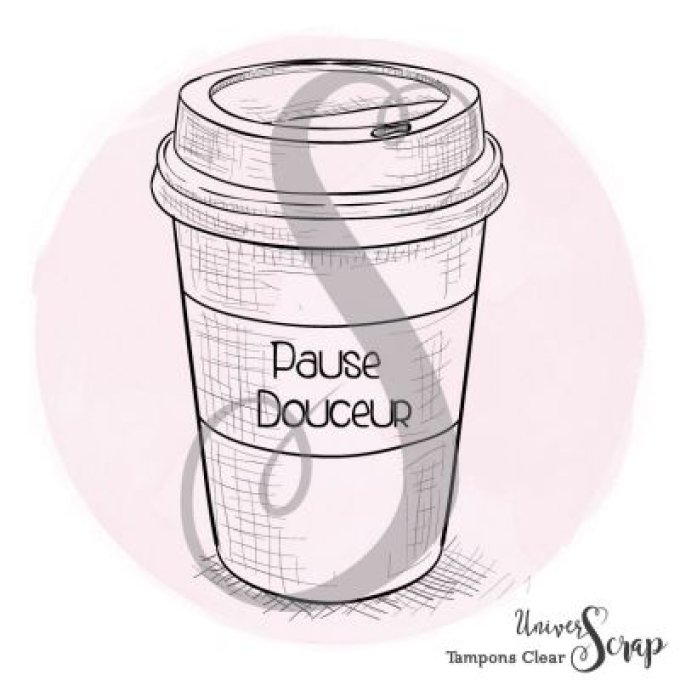 1 Tampon Clear Mug Pause Douceur
