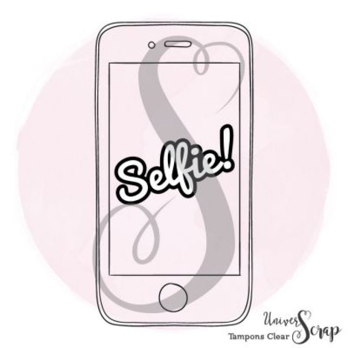 1 Tampon Clear Téléphone Selfie