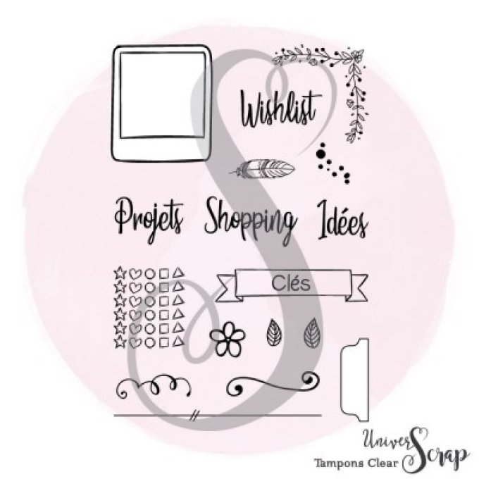 17 Tampons Clear Bullet Journal 3