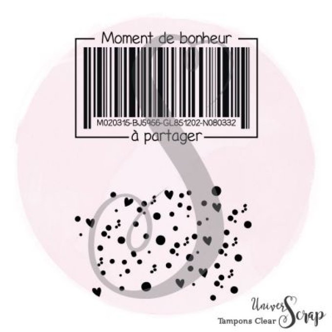 2 Tampons Clear Code Barre