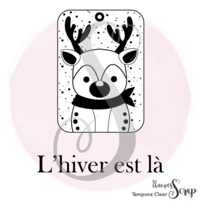 2 Tampons Clear L'hiver est là