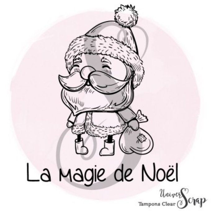 2 Tampons Clear Magie de Noël