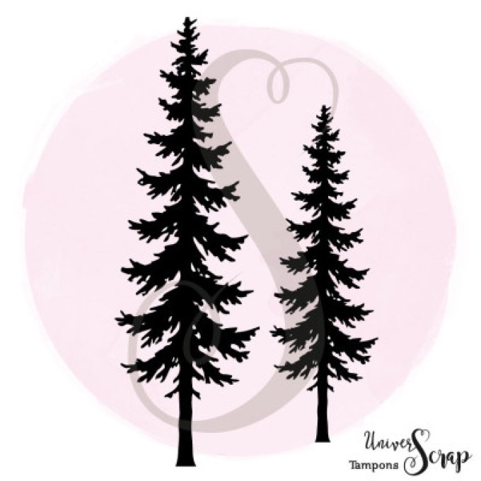 2 Tampons Duo de Sapins