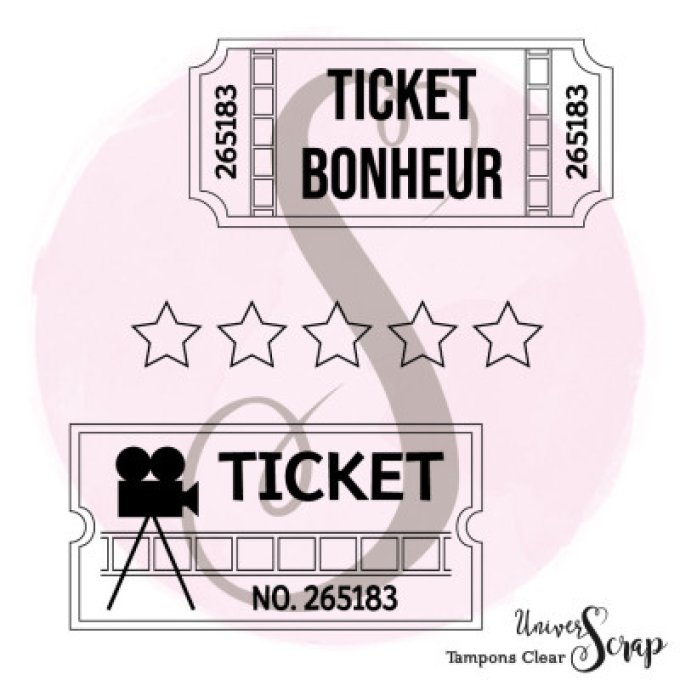 3 Tampons Clears "Ticket Bonheur"