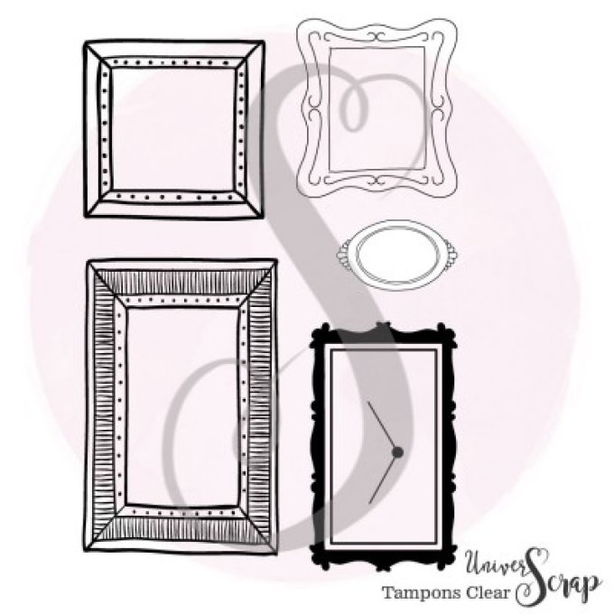 6 Tampons Clear Multi Cadres