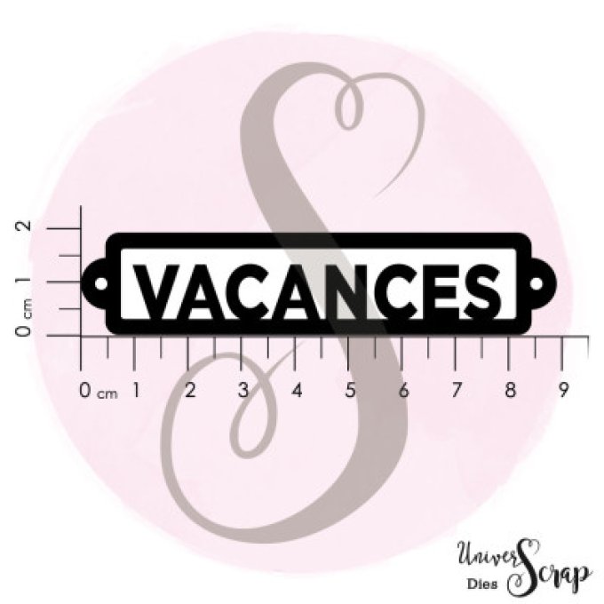Dies "Etiquette vacances"