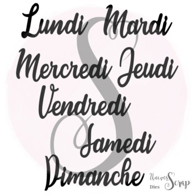 Dies Jours de la semaine