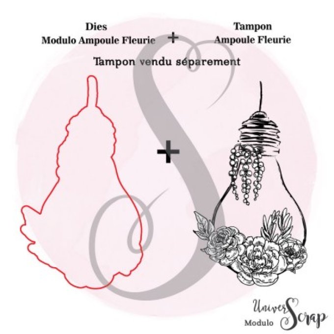 Dies Modulo Ampoule fleurie