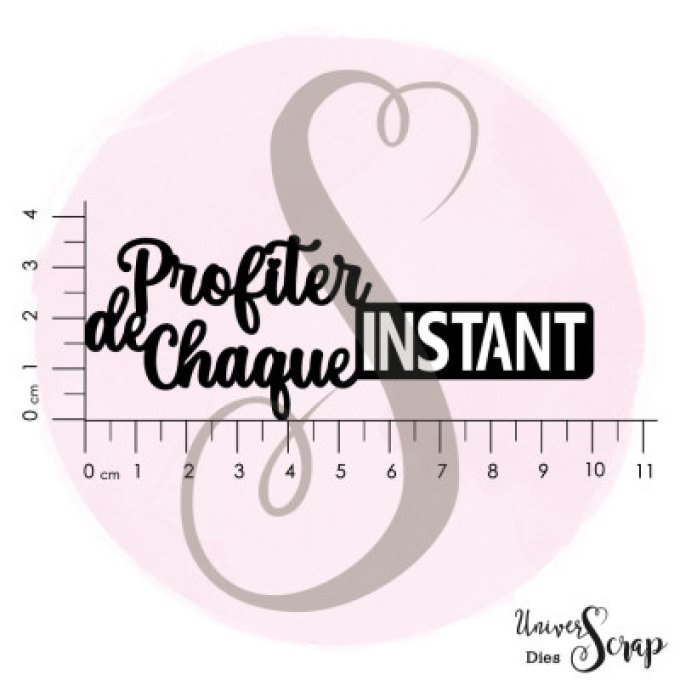 Dies "Profiter de chaque instant"