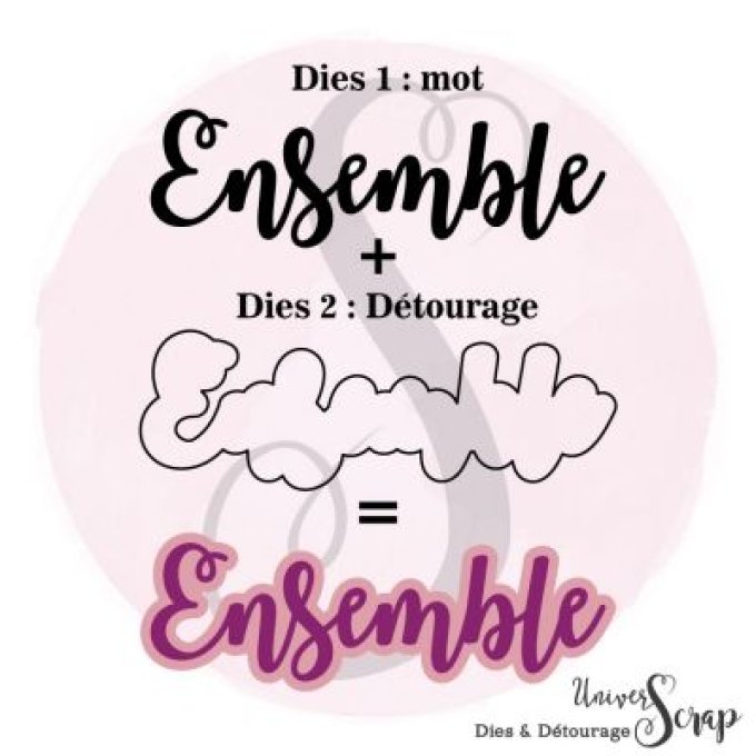 Dies & son détourage Ensemble
