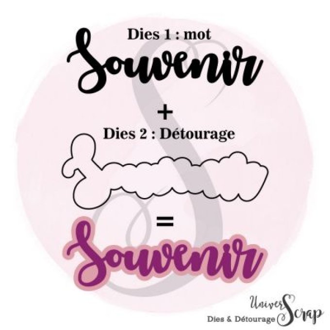 Dies & son détourage Souvenir