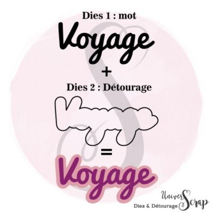 Dies & son détourage Voyage