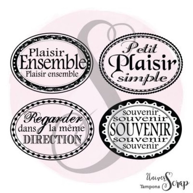 Tampon Oval passe-partout N°1