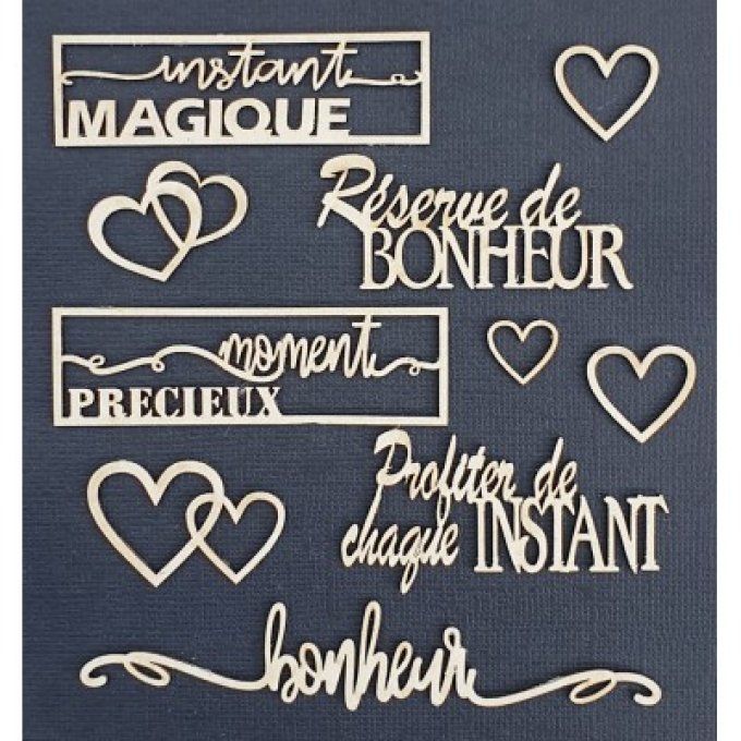 Carton Bois Bonheur