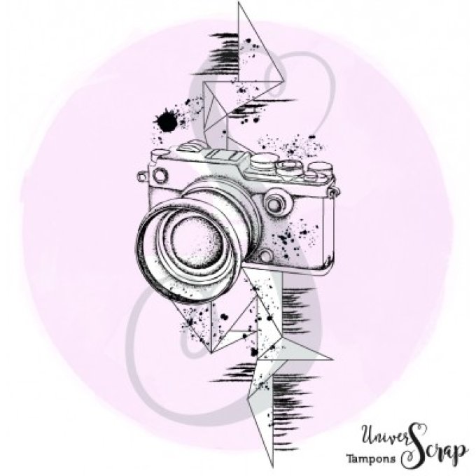 Tampon Appareil Photo Grungy