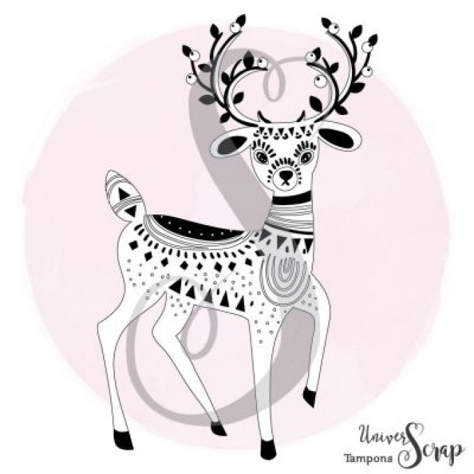 Tampon Cerf Scandinave