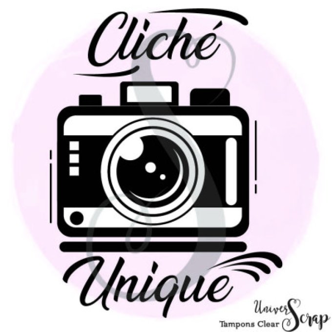 Tampon Clear "Cliché Unique"