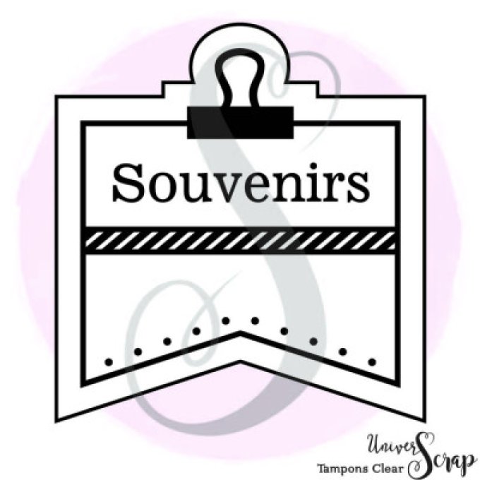 Tampon Clear "Clipboard Souvenirs"