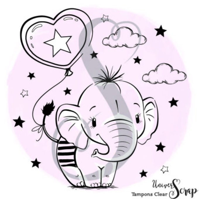Tampon Clear "Elephanteau"