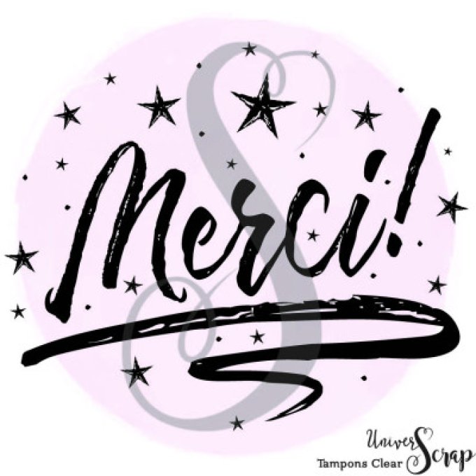 Tampon Clear "Merci !"