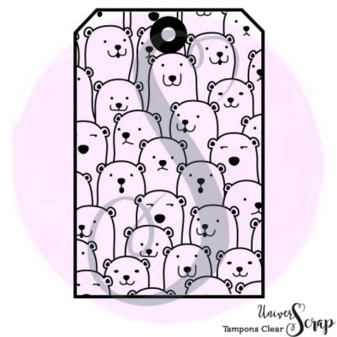 Tampon Clear "Tag Oursons"