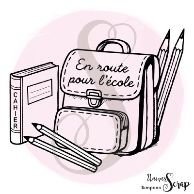 Tampon En route pour l'école