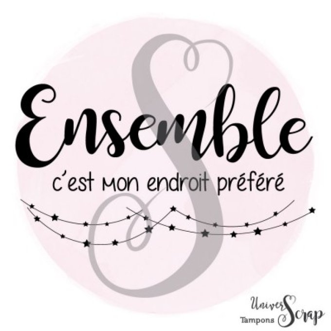 Tampon Ensemble c'est mon endroit