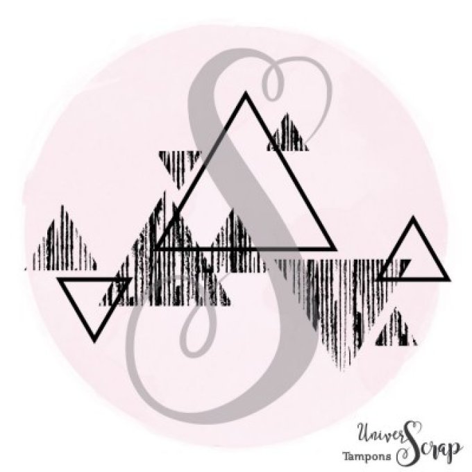 Tampon Ensemble de triangles