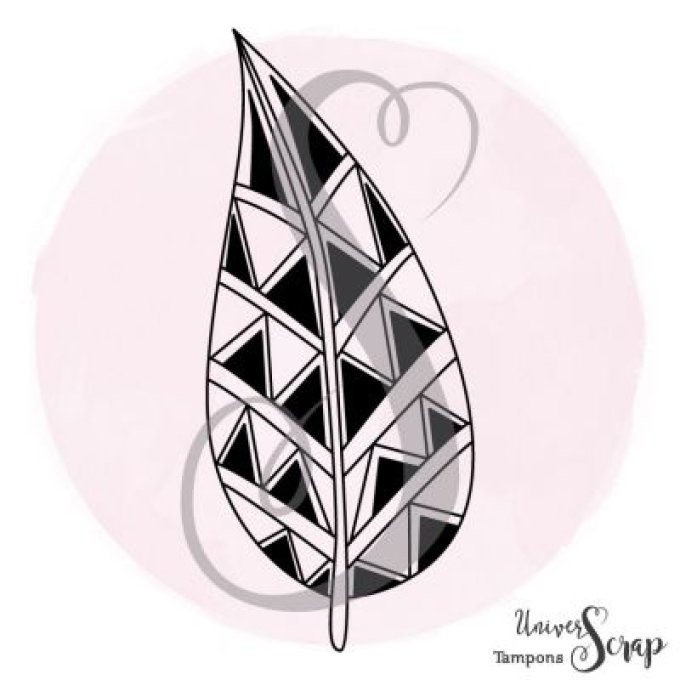 Tampon Feuille Boho