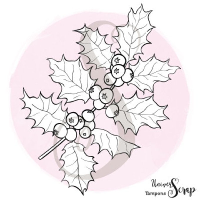 Tampon Feuilles de Houx