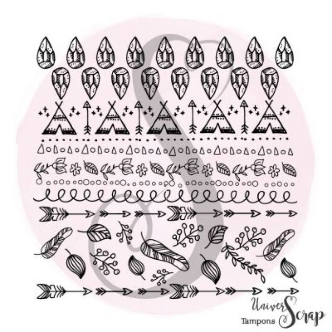 Tampon Fond Boho