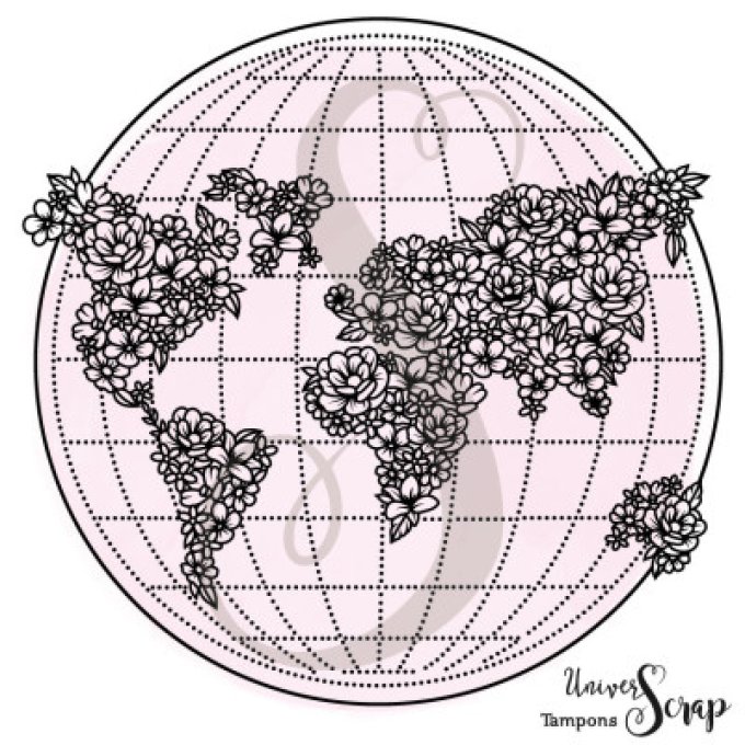 Tampon Globe en fleur XXl