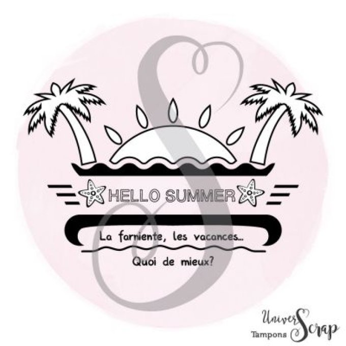 Tampon Hello Summer