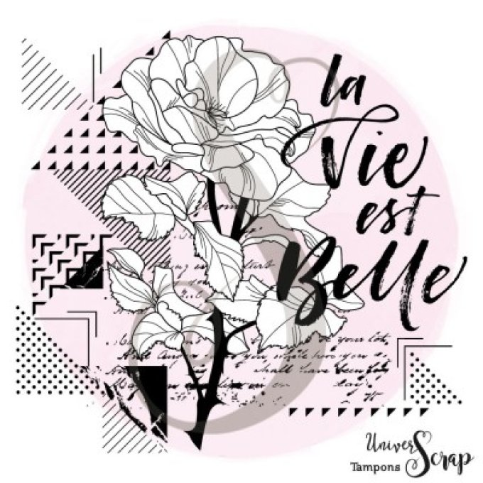 Tampon La vie est belle en XXL