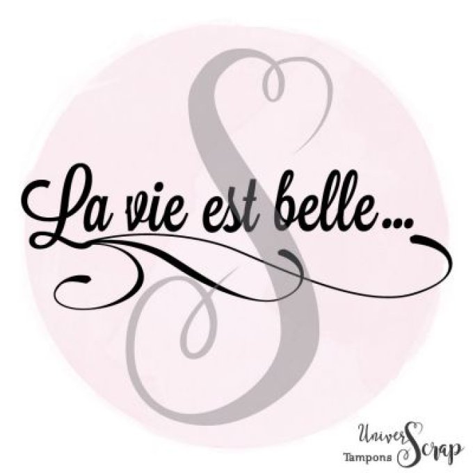 Tampon La vie est Belle