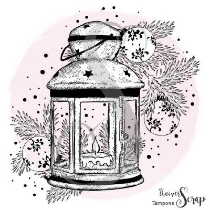 Tampon Lanterne de Noël