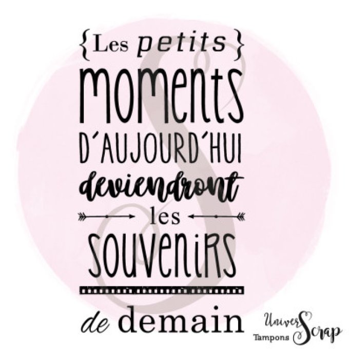 Tampon Les souvenirs de demain
