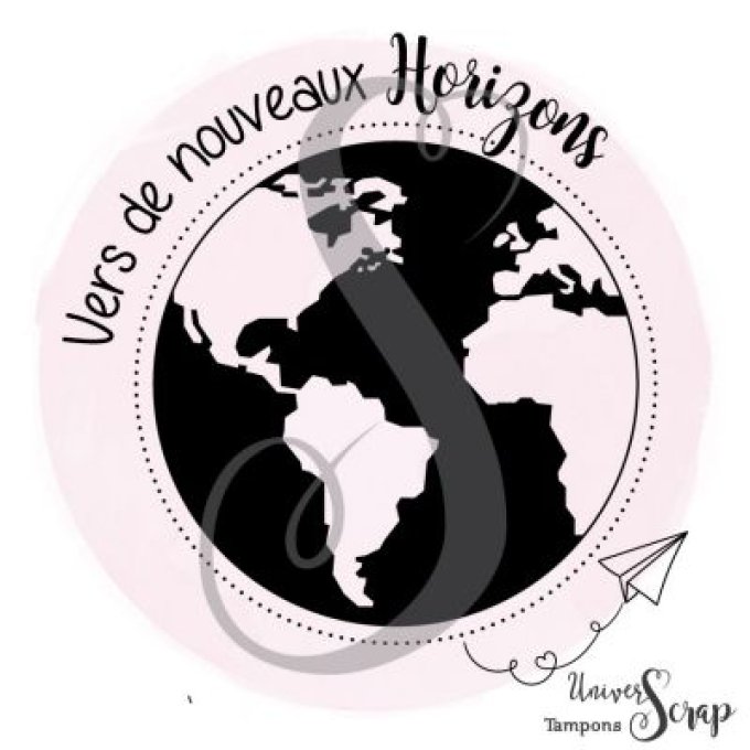 Tampon Map Monde horizons