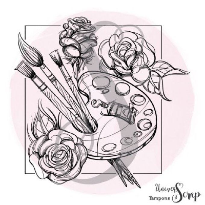 Tampon Palette de peintre