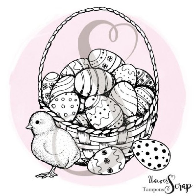 Tampon Panier et ses oeufs