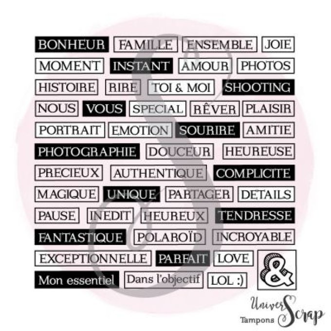 Tampon Petits mots