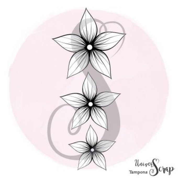Tampon Trio de Fleurettes