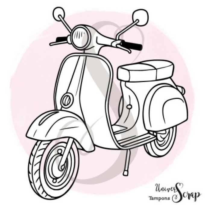 Tampon Virée en Scooter