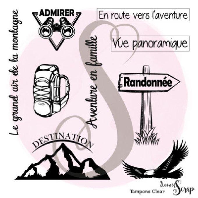 Tampons Clear "A La Montagne"