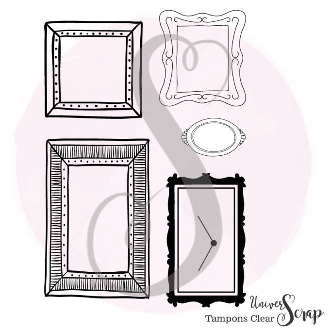 6 Tampons Clear Multi Cadres