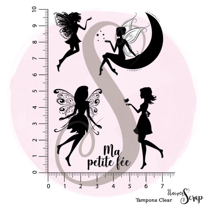 5 Tampons Clear Fées