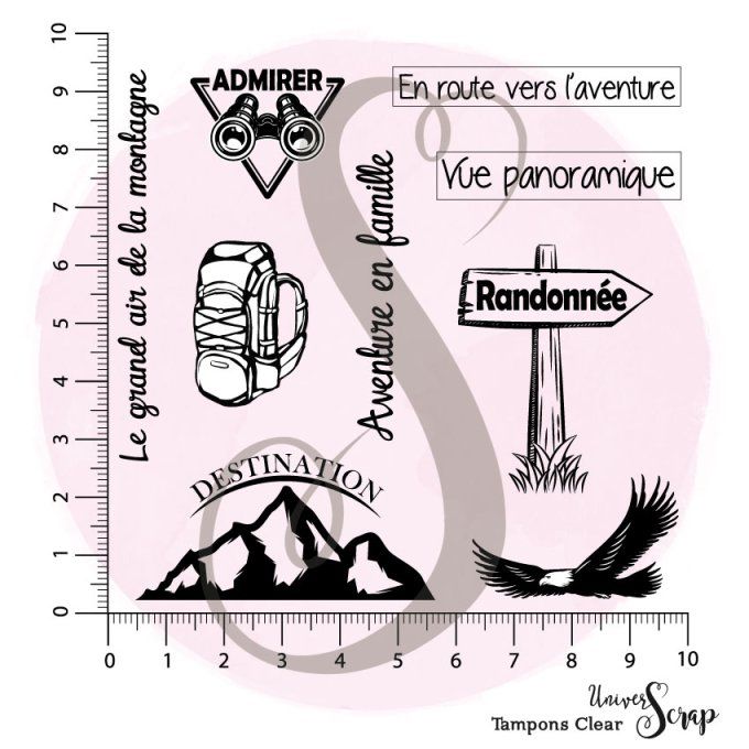Tampons Clear "A La Montagne"